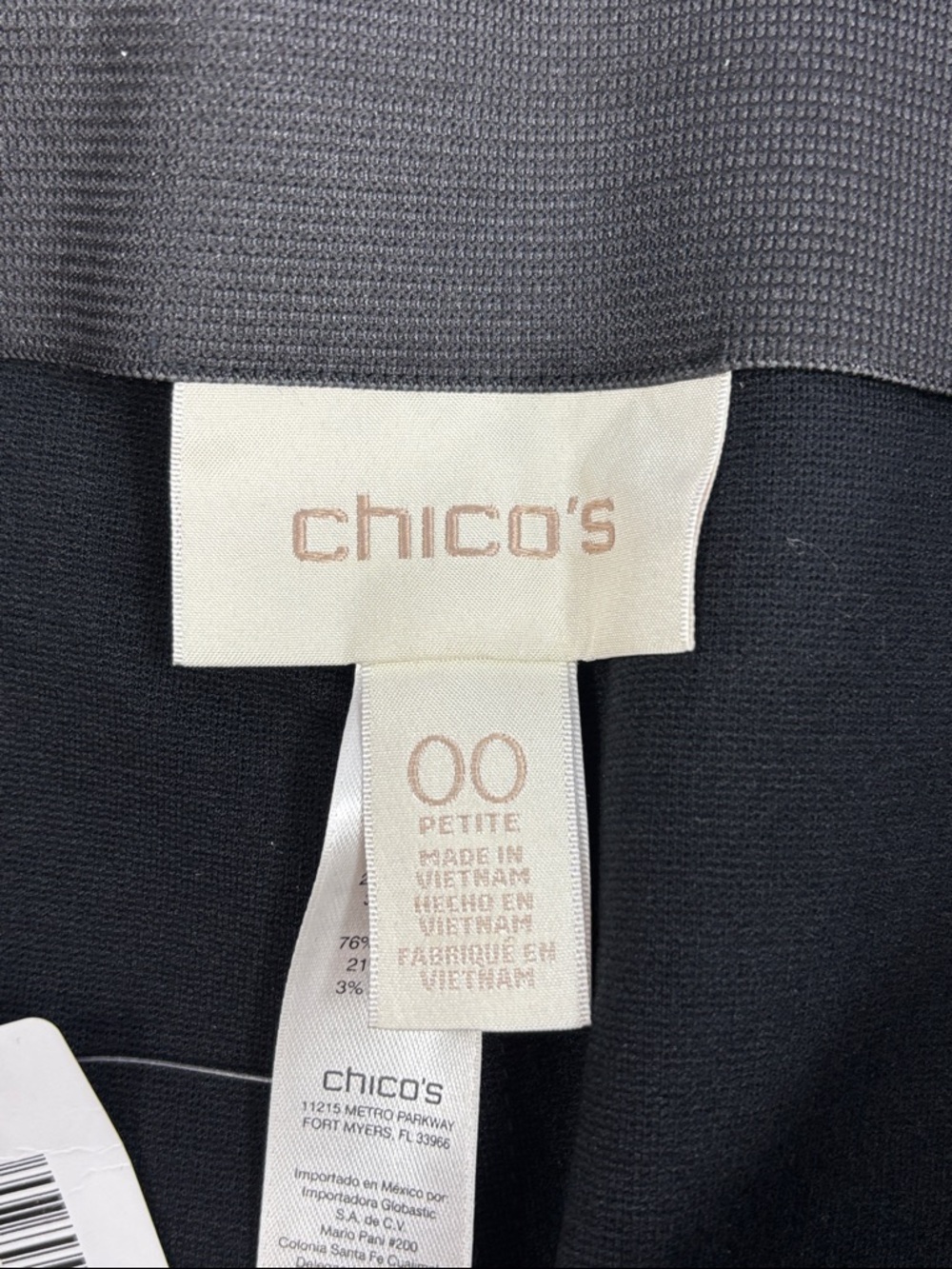 Chico's Ultimate Fit Juliet Ankle Pants -‎ size 00 Petite NWT - Picture 7 of 9